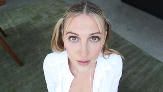 Tatum Christine Naughty Secretary Blowjob Fantasy