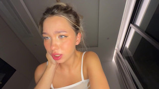 Amateur Blonde Lil Karina Gets Fucked Hard in Hotel POV