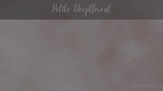 PetiteDeepthroat Intense Deepthroat Session with Thick Cock